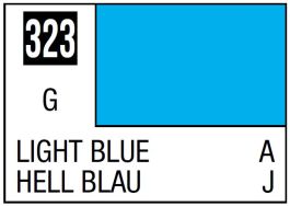 Mr Hobby Mr. Color 323 Light Blue (Gloss/Aircraft) - 10ml (6 Pack)