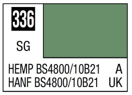 Mr Hobby Mr. Color 336 - Hemp BS4800/10B21 (Semi-Gloss/Aircraft) - 10ml (6 Pack)