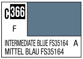 Mr Hobby Mr. Color C366 Intermediate Blue FS35164 (US Navy Standard Color WWII) - 10ml (6 Pack)