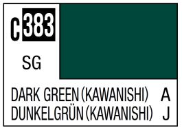 Mr Hobby Mr. Color C383 Dark Green (Kawanishi) (Imperial Japanese Navy Shiden-Kai(George)) - 10ml (6 Pack)