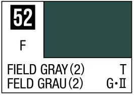 Mr Hobby Mr. Color 52 - Field Gray 2 (Flat/Tank) - 10ml (6 Pack)