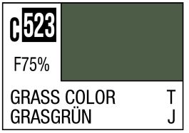 Mr Hobby Mr. Color C523 Grass Color Imperial Japanese Army Tank Late Camouflage - 10ml (6 Pack)