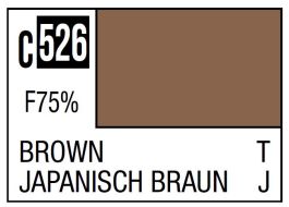 Mr Hobby Mr. Color C526 Brown (Imperial Japanese Army Tank Late Camouflage) - 10ml (6 Pack)