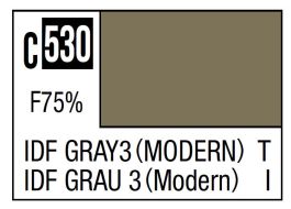 Mr Hobby Mr. Color C530 IDF Gray 3 (Modern) (IDF Tank Current) - 10ml (6 Pack)