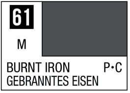 Mr Hobby Mr. Color 61 - Burnt Iron (Metallic/Primary Car) - 10ml (6 Pack)