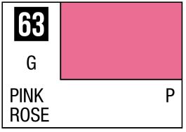 Mr Hobby Mr. Color 63 - Pink (Gloss/Primary) - 10ml (6 Pack)
