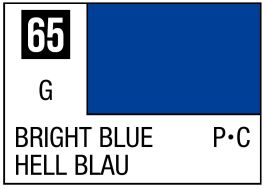Mr Hobby Mr. Color 65 - Bright Blue (Gloss/Primary Car) - 10ml (6 Pack)