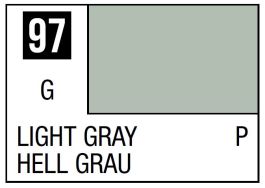 Mr Hobby Mr. Color 97 - Light Gray (Gloss/Primary) - 10ml (6 Pack)