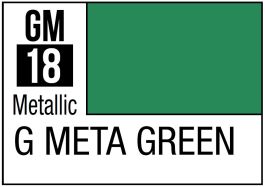 Mr Hobby Gundam Marker Metallic Gundam Green (6 Pack)