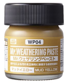 Mr Hobby Mr. Weathering Pastel Mud Yellow - 40ml (6 Pack)