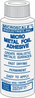 MicroScale Micro Metal Foil Adhesive 1oz Bottle (3 Pack)