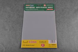Master Tools 0.3mm HIPS Plastic Sheet A4 SIZE (210mm*300mm*2PCS)
