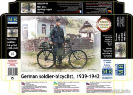 Master Box Models German soldier-bicyclist, 1939-1942