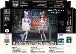 Master Box Models Kawaii fashion leaders. Minami and Mai