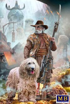 Master Box Models 1/35 Post-apocalyptic fiction. Desert Battle Series. Skull Clan Long-distance raid. Kit No.4. A new religion. Pastor