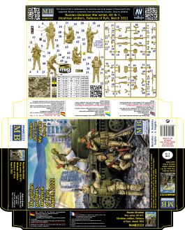 Master Box Models 1/35 Russian-Ukrainian War series Defence of Kyiv, March2022. Trophy. Kit No.1