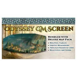 Dungeons & Dragons 5th Edition: Odyssey of the Dragonlords: Gamemaster Screen and Map