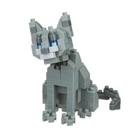 Nanoblock Collection Series, Russian Blue "Cat Breed"