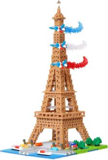 Nanoblock Advanced Hobby Series Eiffel Tower Deluxe Edition "World Famous"