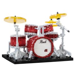 Nanoblock Advanced Hobby Series  Pearl Drum Set MASTERS, "Instruments"