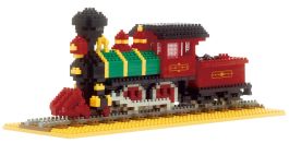 Nanoblock Advanced Hobby Series Steam Locomotive 4-4-0, "Vehicles"