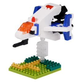 Nanoblock Character Collection Series Xevious Solvalou Namco Classic Games