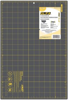 OLFA RM-CG 12" x 18" Double Sided Rotary Mat, Gray