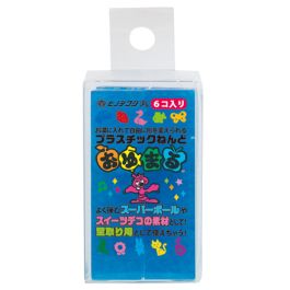 Oyumaru Reusable Modelling Compound - Blue, 6 Pieces