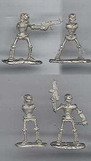 Rifts RPG: Coalition Skelebots #1 Miniature Pack