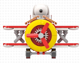 Pantasy Snoopy Biplane Brick Kit