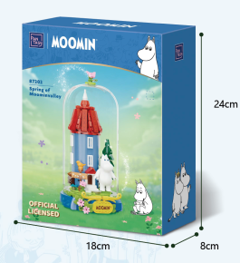 Pantasy Moomin Spring of Moominvalley Brick Kit