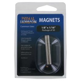 Magnets: 1/8 in x 1/16 in (50)