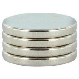 Magnets: 1/2 in x 1/16 in (4)