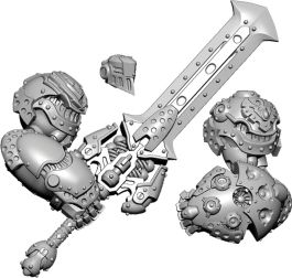 Warmachine MKIV: Cygnar Storm Legion The General Character Warjack Pack