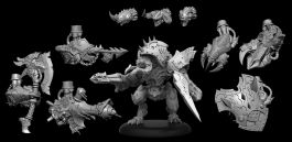 Warmachine MKIV: Necrofactorium Malefactor (Heavy Warjack)