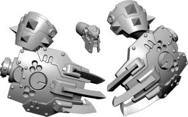 Warmachine MKIV: Khador Winter Korps Medveditsa Character Warjack Pack