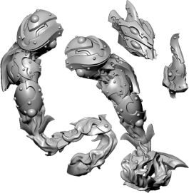 Warmachine MKIV: Dusk House Kallyss Israfyl Character Warjack Pack