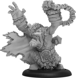 Hordes: Trollblood Northkin Elder Command Attachment (Resin)