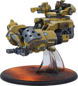 Warcaster: Marcher Worlds Razorbat Light Vehicle (Resin and White Metal)