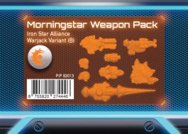 Warcaster: Iron Star Alliance Morningstar B Weapon Pack (White Metal)