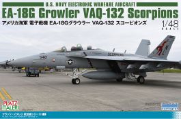 Platz 1/48 Us Navy Electronic Warefare Aircraft EA-18G Growler VAQ-132 Scorpions