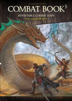 Combat Book 3: Fantasy Rewritable Combat Maps for Tabletop RPGs