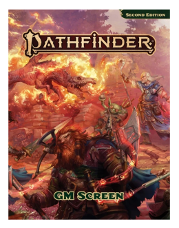Pathfinder Role Playing Game: Core Game Master Screen (2nd Edition)