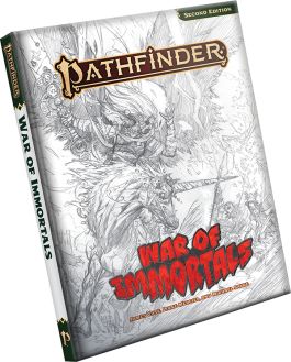 Pathfinder Role Playing Game: War of Immortals Hardcover (Sketch Cover Edition) (P2)