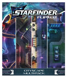 Starfinder Role Playing Game: Flip-Mat - Cityscape Multi-Pack