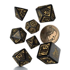The Witcher Dice Set: Vesemir - The Sword Master (7 + coin)