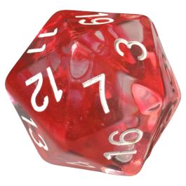 d20 Single 30mm Diffusion Cherry Dice