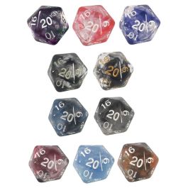 Diffusion Dice Sampler Bundle: 10 XL d20s