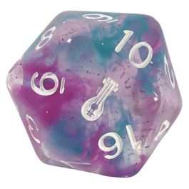 d20 Single 30mm Diffusion Bardic Inspiration with symbol