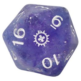 d20 Single 30mm Diffusion Cleric's Divinity with symbol